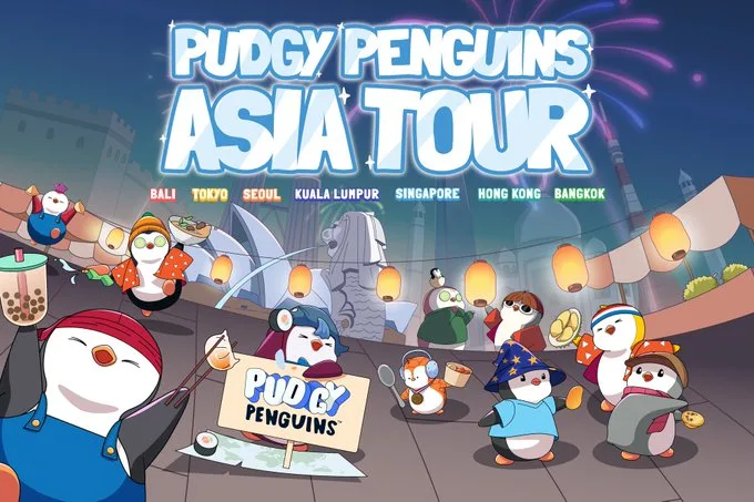 Pudgy Penguins Asia Tour: 7 Countries, 1 Epic Journey 1 Pudgy Penguins Asia Tour: 7 Countries, 1 Epic Journey