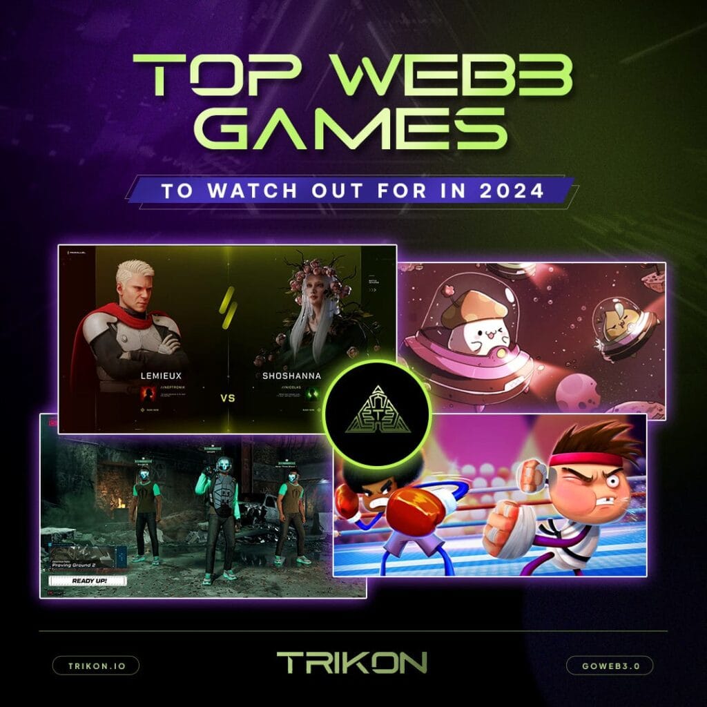 Top Web3 Games to Watch in 2024: What’s Next?