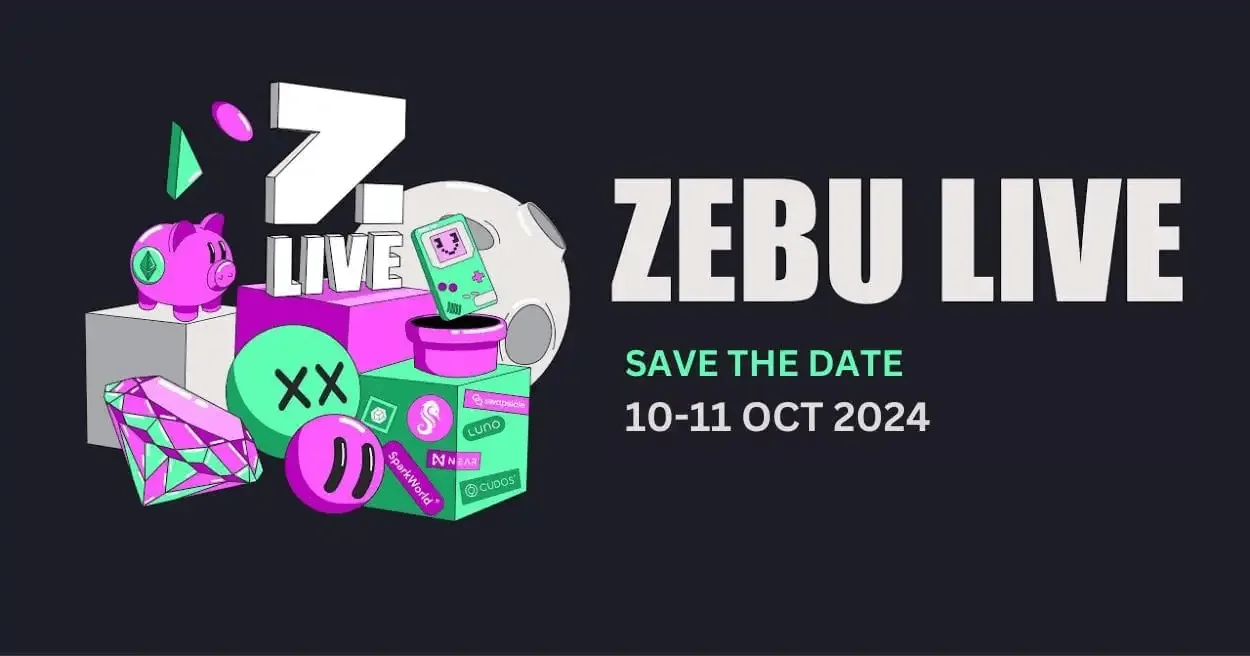 The Countdown to Zebu Live 2024: London’s Biggest Web3 Conference is On! 1 The Countdown to Zebu Live 2024: London’s Biggest Web3 Conference is On!